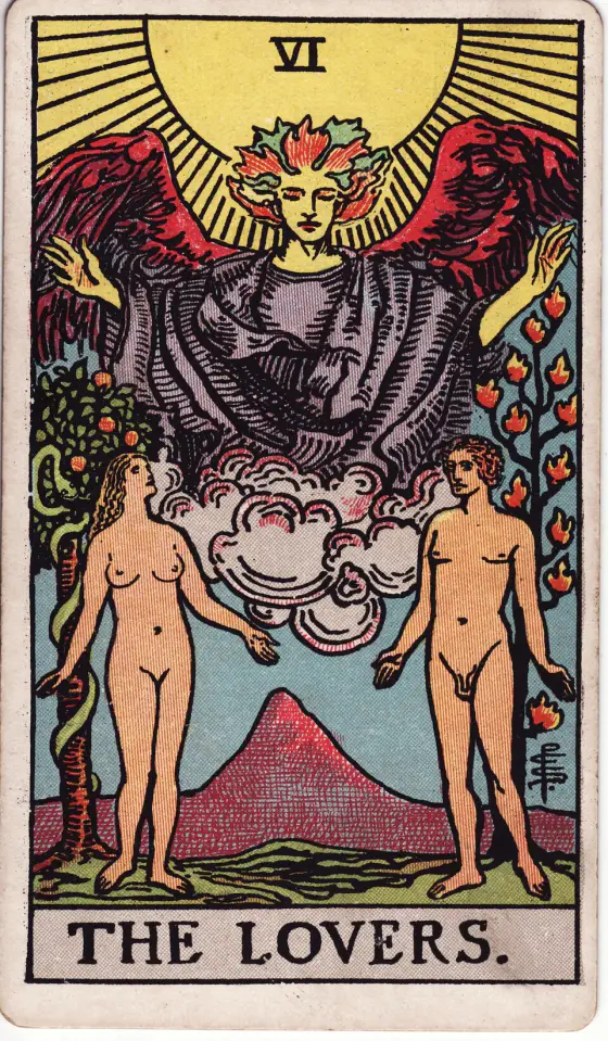 Tarotkarte Die Liebenden