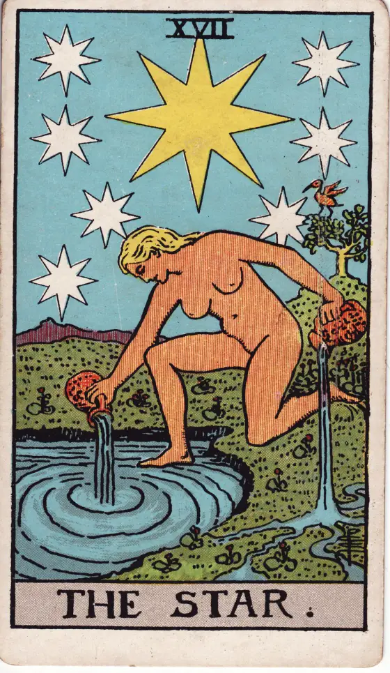 Tarotkarte Der Stern