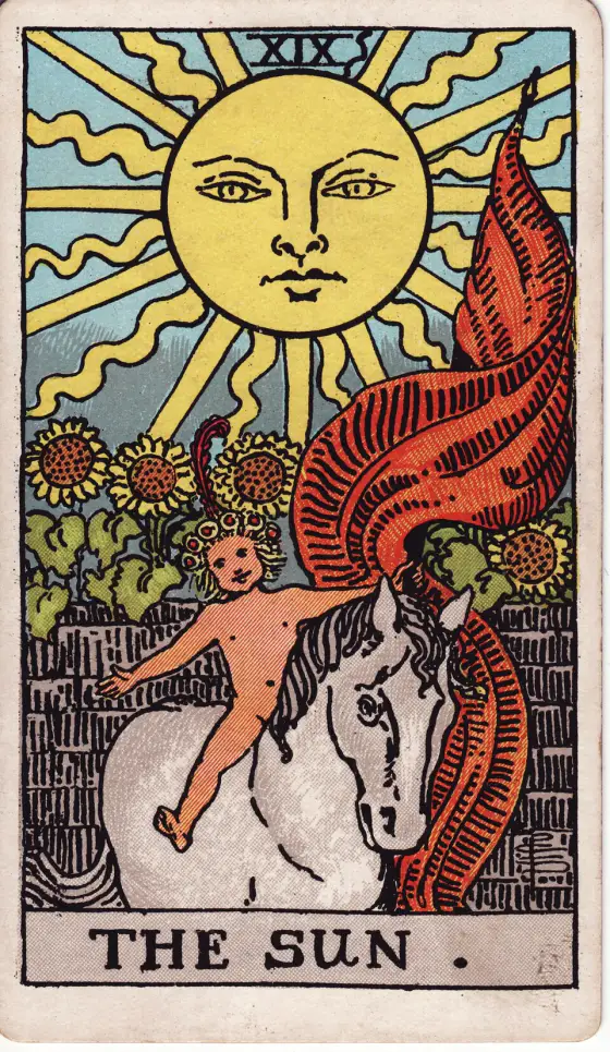Tarotkarte Die Sonne