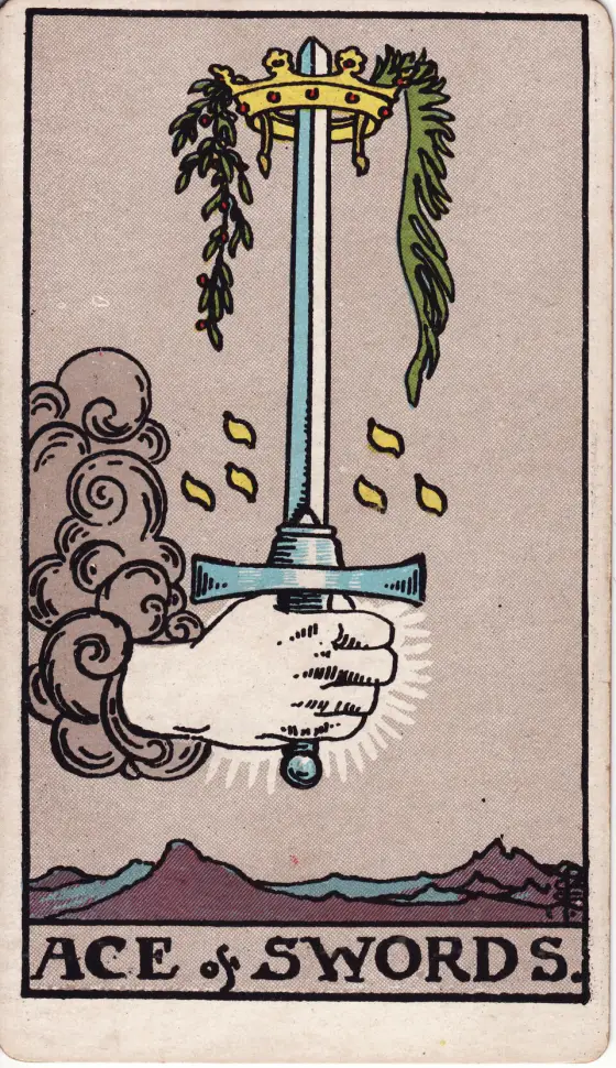 Ass der Schwerter – Ace of Swords